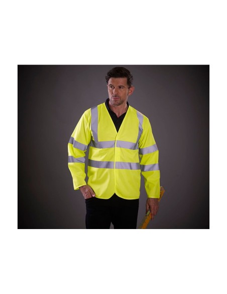 YOK-HVJ200-Gilet haute visibilité manches longues (HVJ200) 2